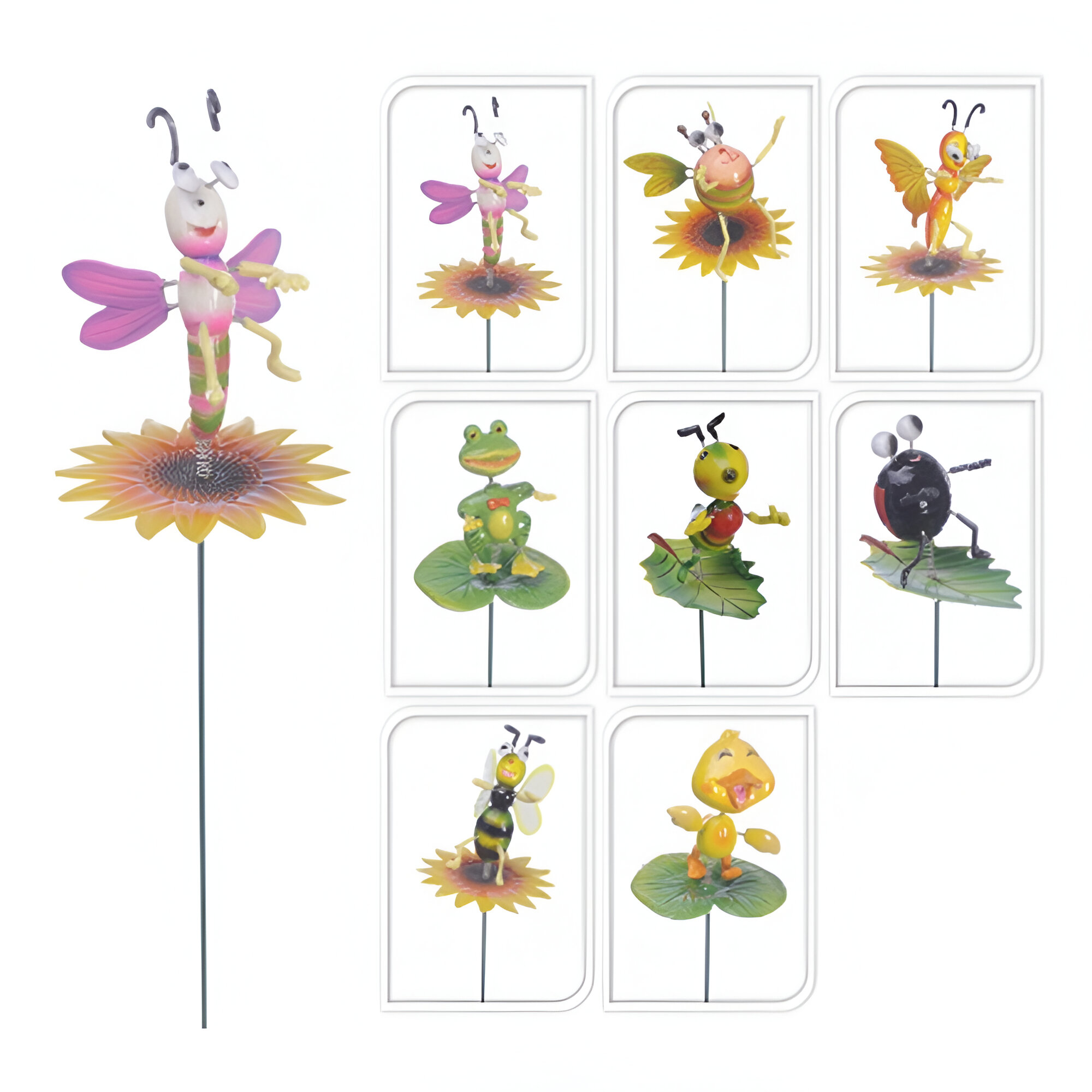 Animal Ornament On Metal Stick