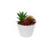 Artificial Plant In Pot 3 Assorted Plants
